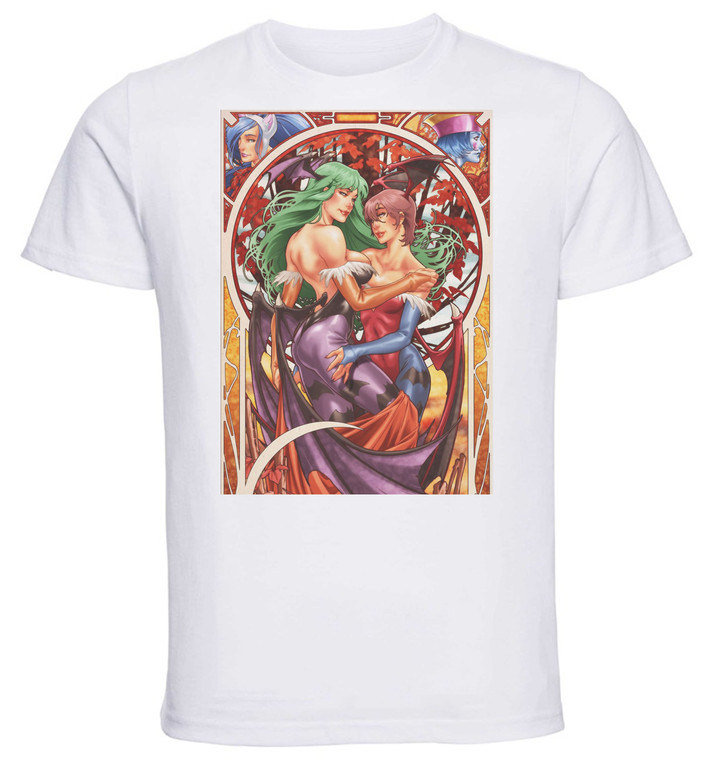 T-shirt Unisex - White - Art Nouveau - Lilith E Morrigan