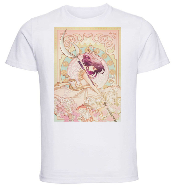 T-shirt Unisex - White - Art Nouveau - Sailor Saturn