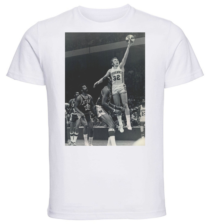 T-shirt Unisex - White - Basket - Billy Cunningham