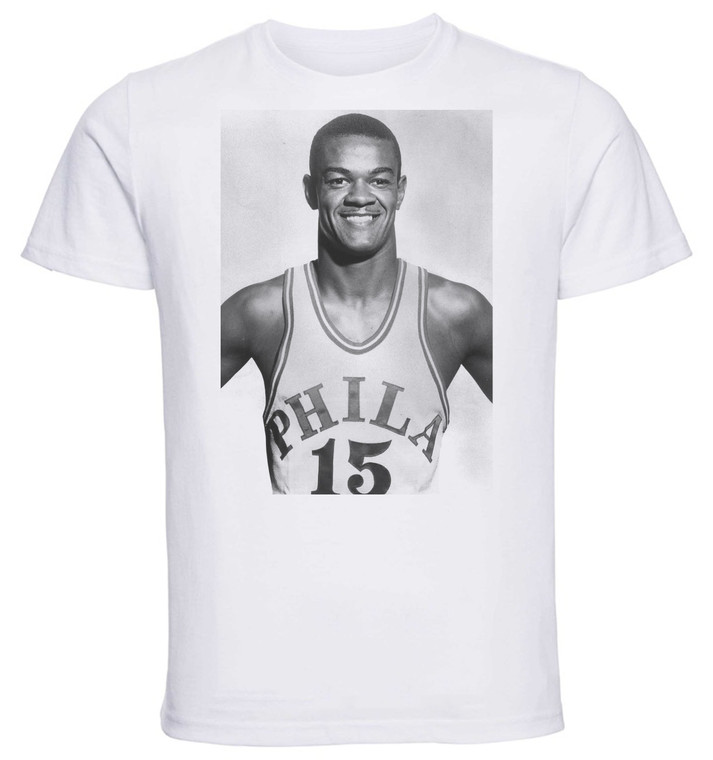 T-shirt Unisex - White - Basket - Hal Greer