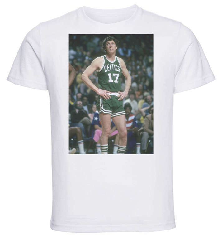 T-shirt Unisex - White - Basket - John Havlicek