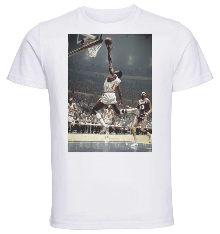T-shirt Unisex - White - Basket - Willis Reed Variant