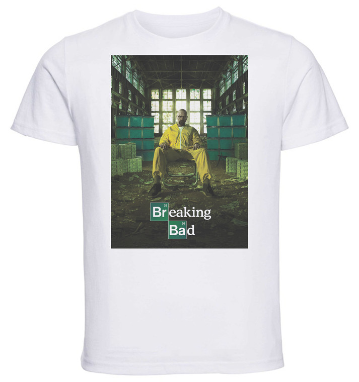 T-shirt Unisex - White - Breaking Bad Playbill