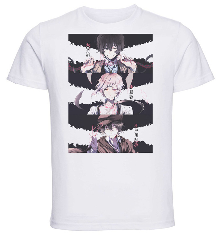 T-shirt Unisex - White - Bungo Stray Dogs A