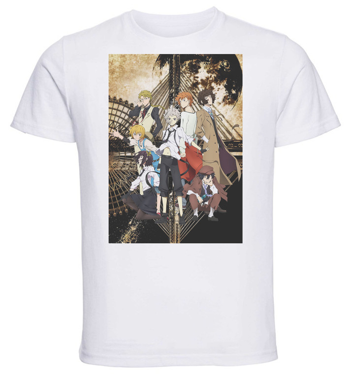 T-shirt Unisex - White - Bungo Stray Dogs C