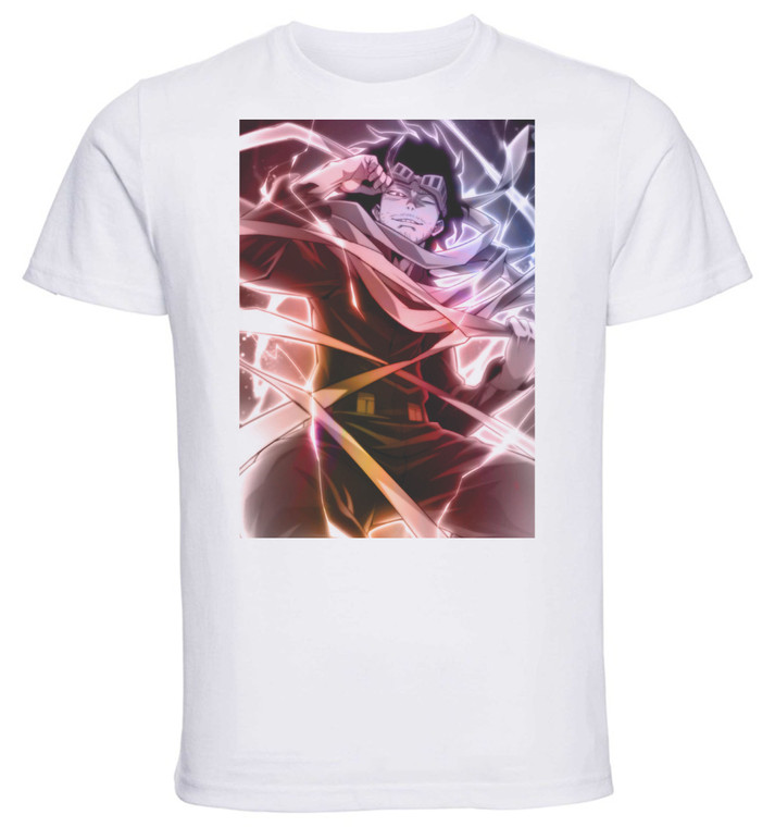 T-shirt Unisex - White - Color Splash - My Hero Academia Eraserhead