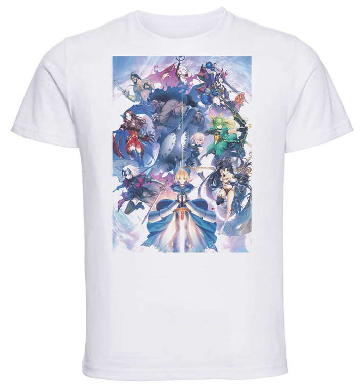 T-shirt Unisex - White - Fate Go Mobile Game