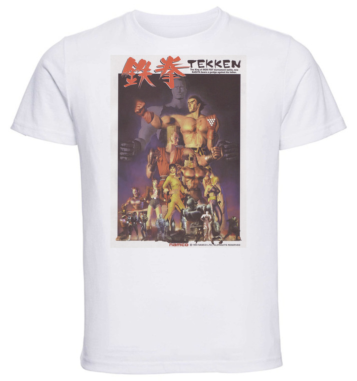 T-shirt Unisex - White - Game Cover Tekken