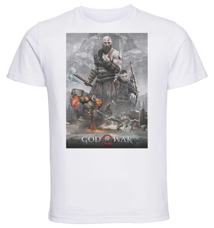 T-shirt Unisex - White - God Of War