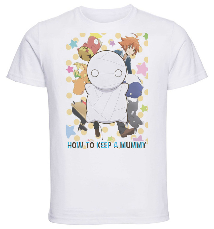T-shirt Unisex - White - How To Keep A Mummy Variant 3