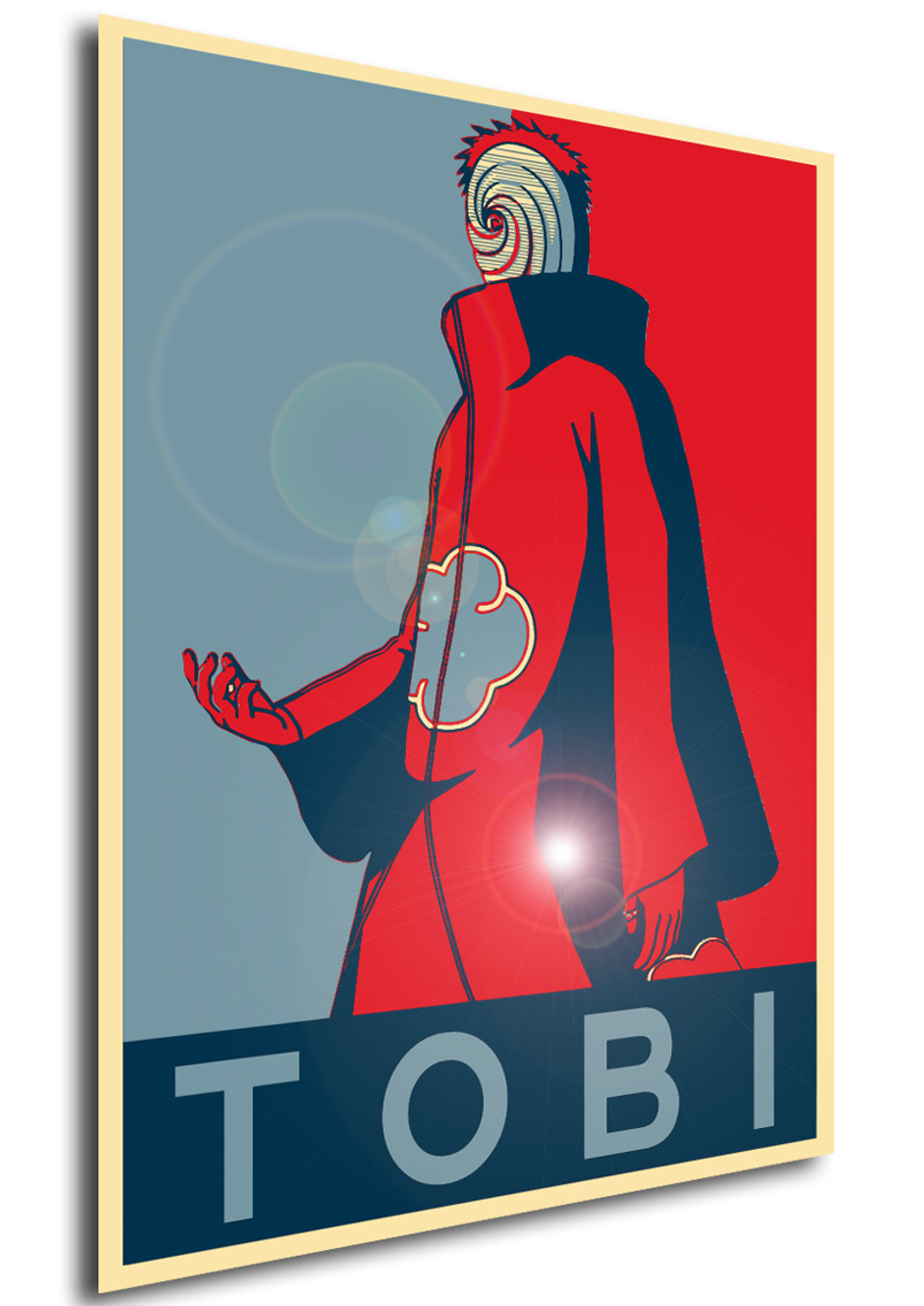 Poster Propaganda Naruto Tobi - Propaganda World