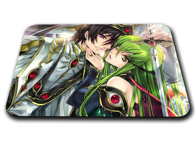 Code Geass Custom Mouse Cursor Mousepad - Anime - Code Geass - Characters - Lelouch & CC - Propaganda ...