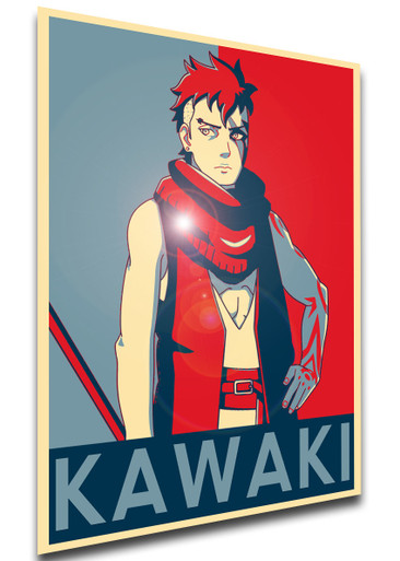 Poster Ll0430 Propaganda Boruto Kawaki Propaganda World