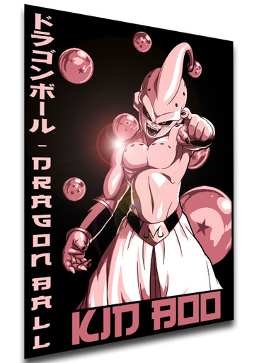 BABY D ポスター Poster Japanese Style - Dragon Ball - Kid Boo LL3784