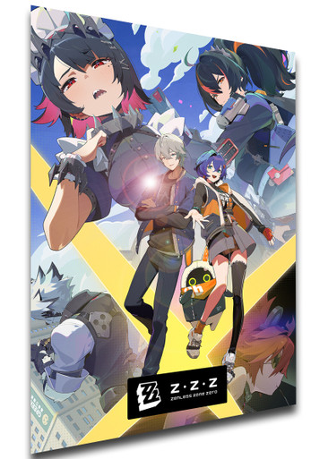 Poster SA1348 Videogame Game Cover - Zenless Zero Zone - Propaganda World