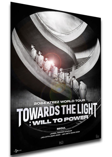 Poster SA1481 Music - ATEEZ Towards the Light Will to Power