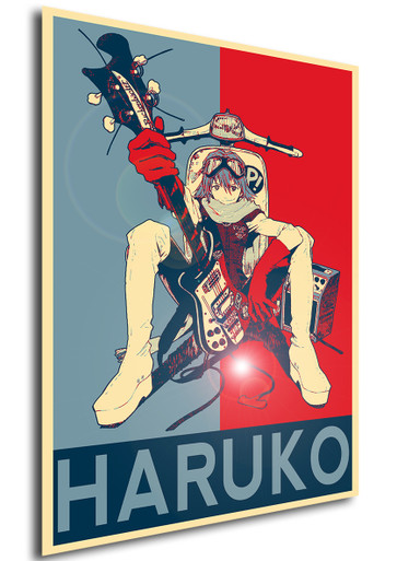Poster-Propaganda-FLCL-Haruko-