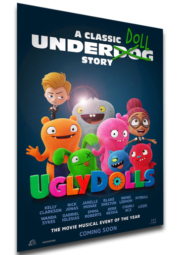 Poster - Locandina - ugly dolls - Pupazzi alla Riscossa variant 6 ...