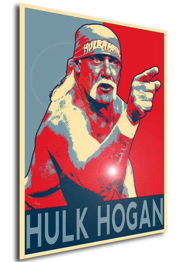 Poster Propaganda Wrestling Wrestler Hulk Propaganda