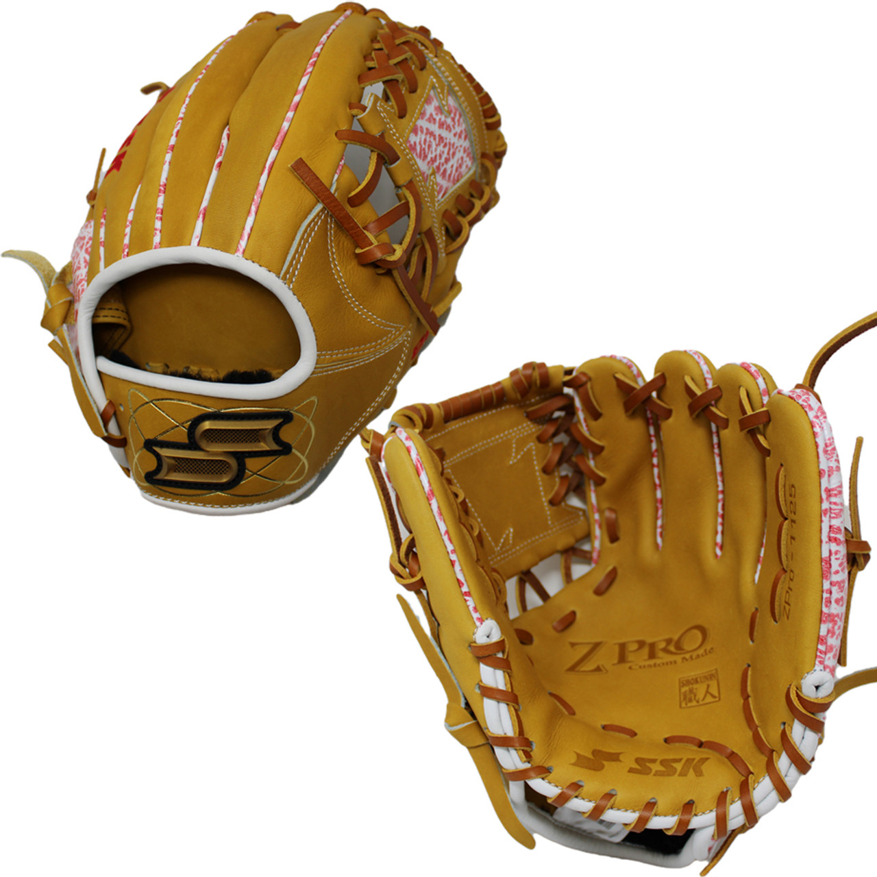 SSK Limited Edition Javy Baez ZPro 11.25 Infield Baseball Glove  ZPJAVY-1125TAN2