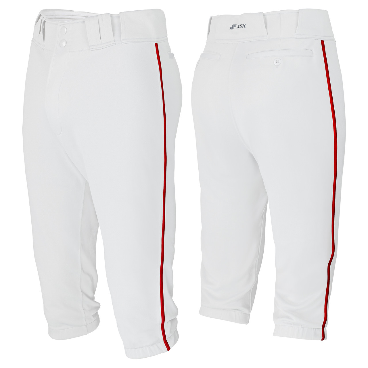 SSK Showcase Collection Adult Piped Baseball Short Pant - Knicker