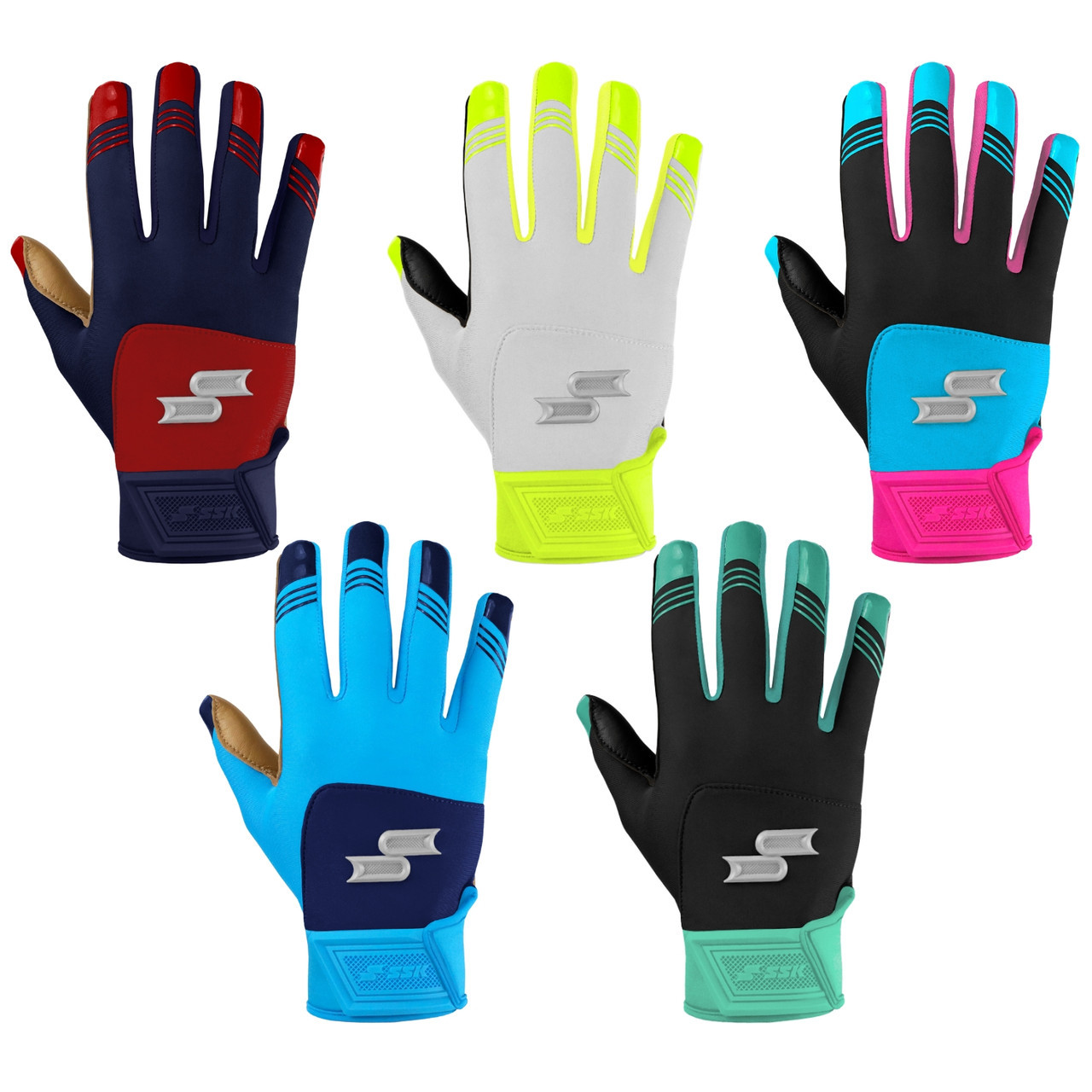 SSK X1 Limited Edition Youth Baseball Batting Gloves