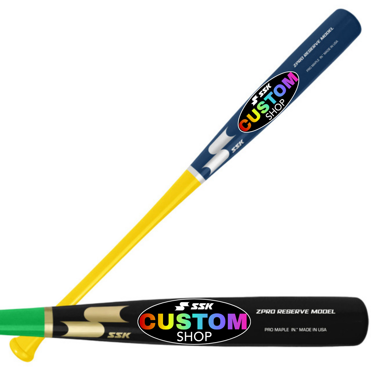 SSKバット SSK ZPro Reserve Custom Wood Bat - Power Balanced Models