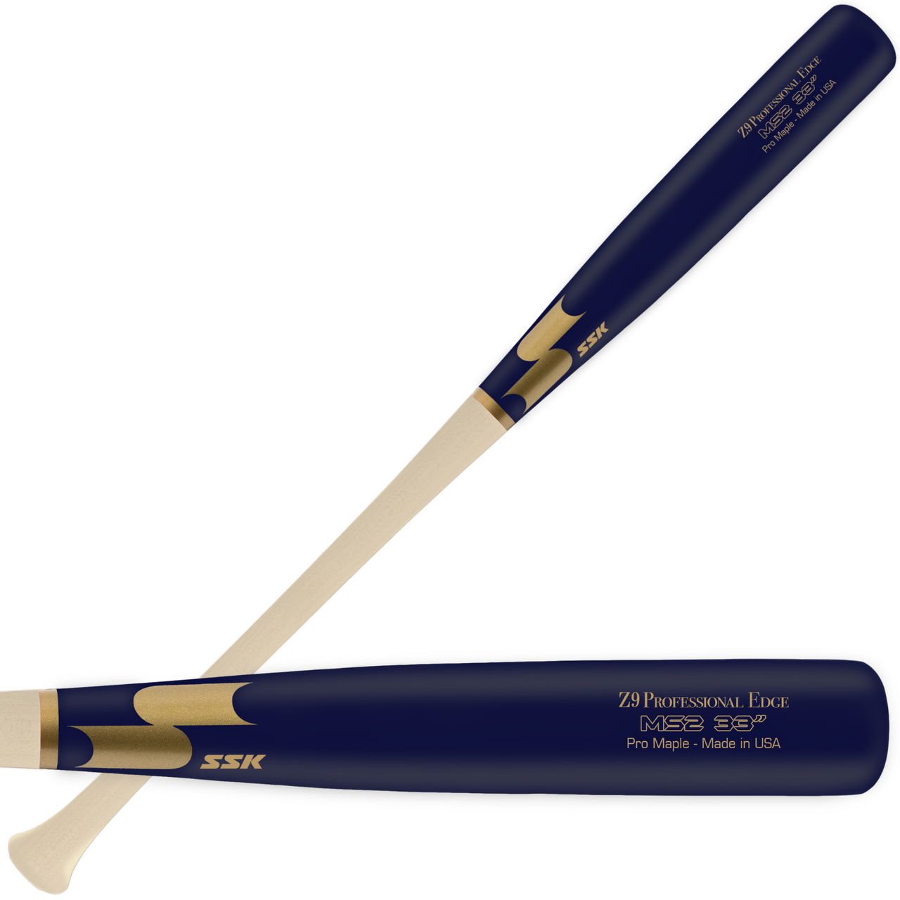 SSK Z9 Professional Edge MS2 Pro Maple Wood Baseball Bat – Z9MS2