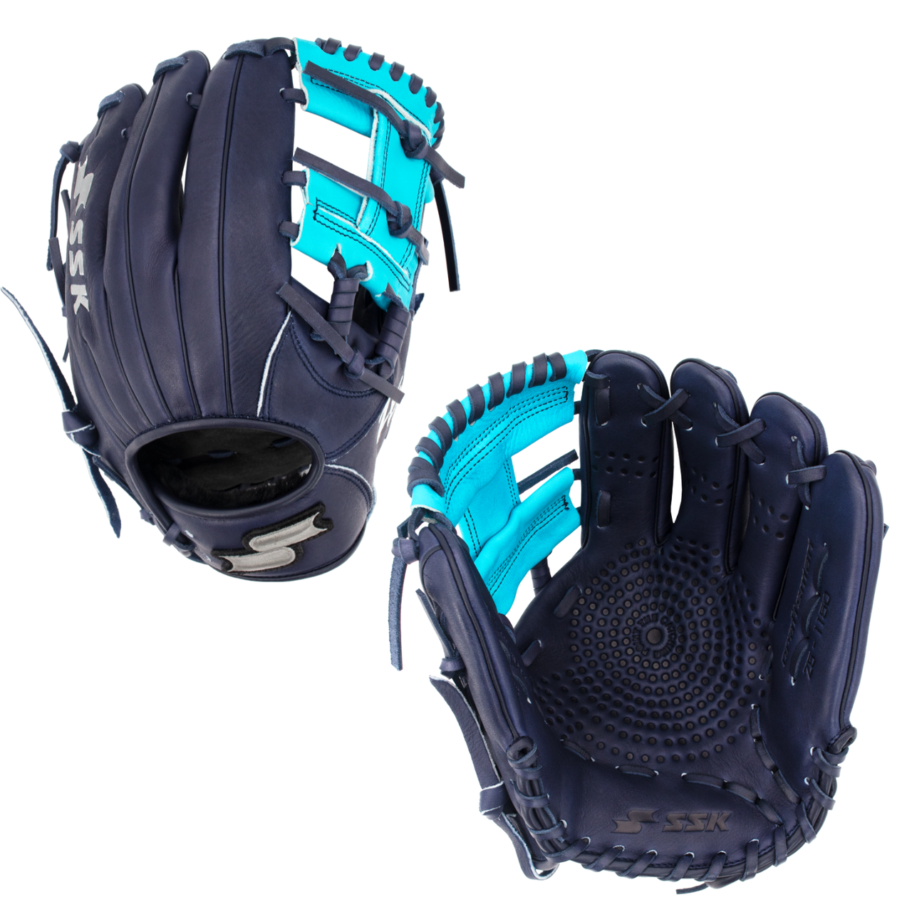 V5点セットMMガール SSK Z5 Craftsman 11.5” Infield Baseball Glove Z5-1150NVYEBL1