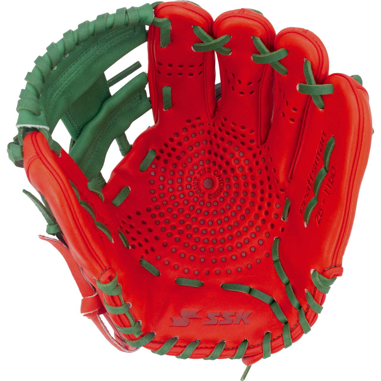 SSK Z5 Craftsman 11.5” Infield Baseball Glove – Z5-1150REDFOR1