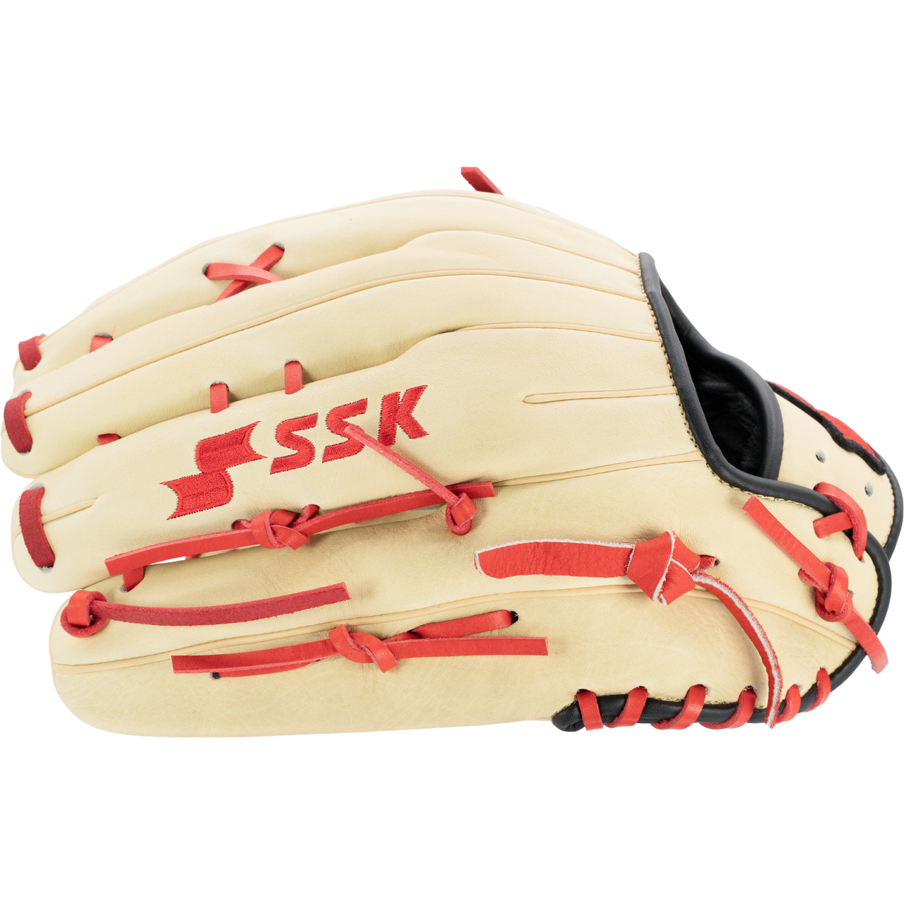 SSK Z5 Craftsman 12.75” Outfield Baseball Glove Z5-1275CMLBLKRED3