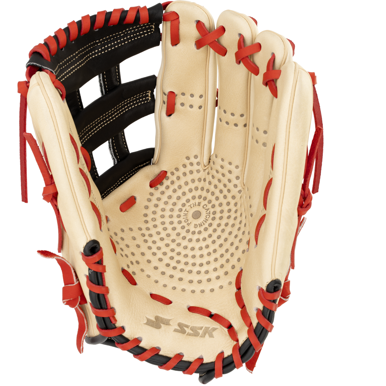 SSK Z5 Craftsman 12.75” Outfield Baseball Glove Z5-1275CMLBLKRED3