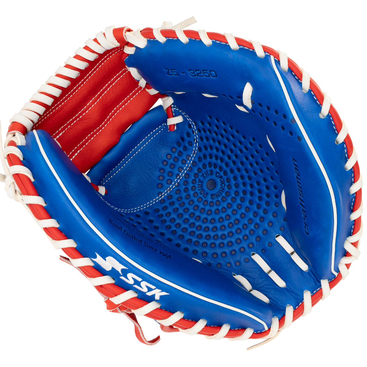 ハンドメイドv SSK Z5 Craftsman 32.5” Baseball Catcher's Mitt Z5-3250RYLWHTRED6