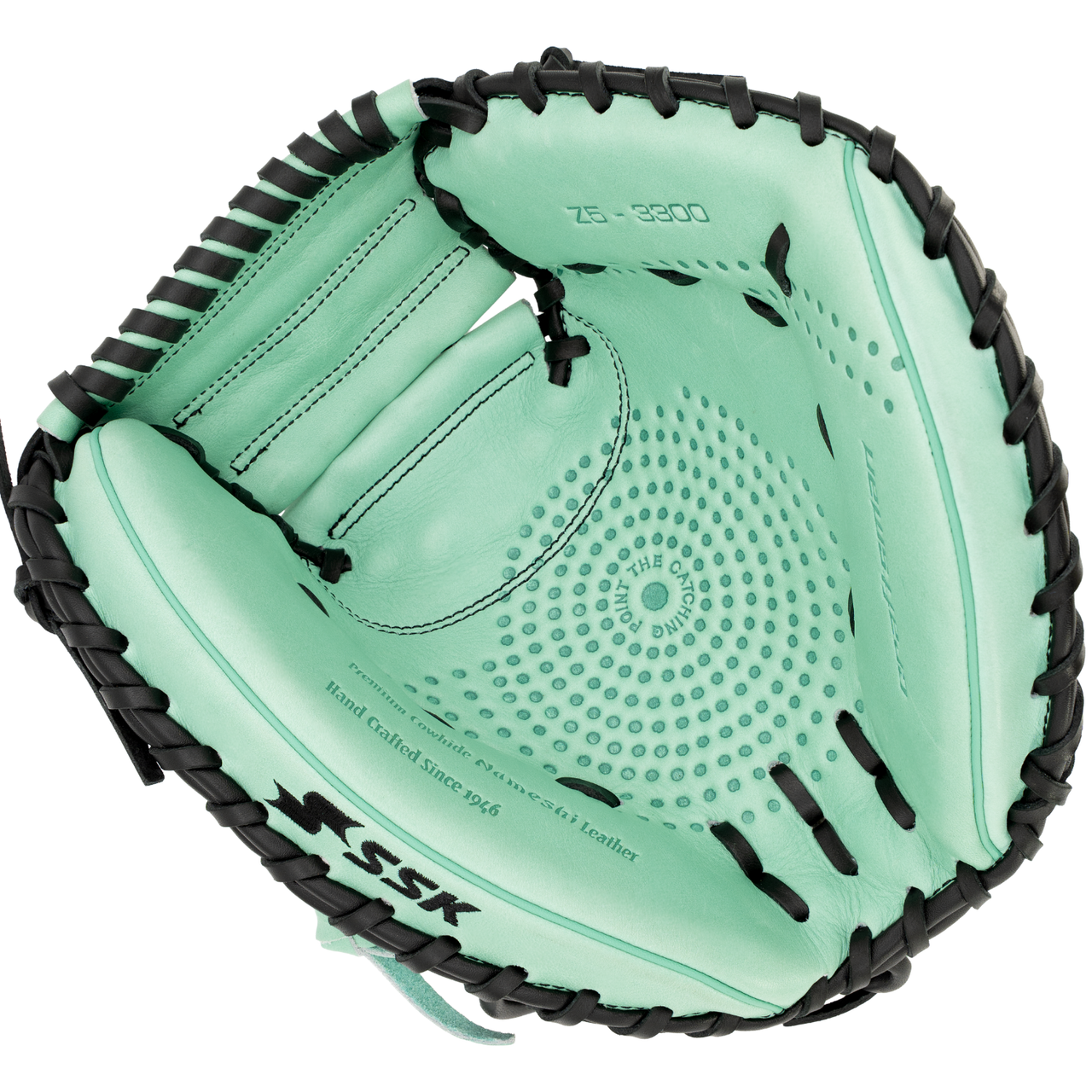 SSK Z5 Craftsman 33” Baseball Catcher's Mitt Z5-3300MNTBLK6