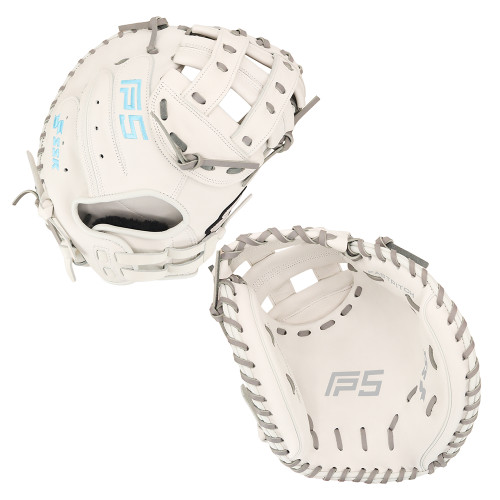 SSK FP5 34" Fastpitch Softball Catcher's Mitt FP5-3400WHTGRYSAX12