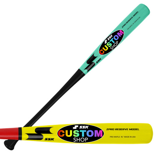 SSK ZPro Reserve Custom Wood Bat - Slight End Loaded Models