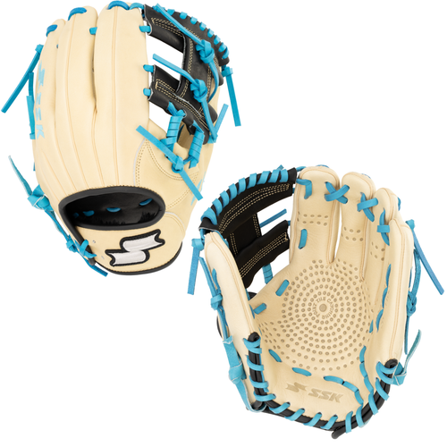 SSK Z5 Craftsman 11.5” Infield Baseball Glove Z5-1150CMLBLKEBL1