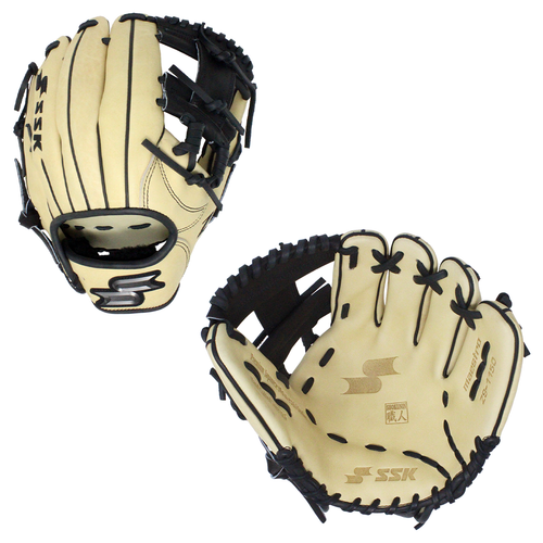 SSK Z9 Maestro 11.5" Infield Baseball Glove Z9-1150CMLBLK1