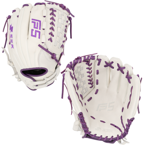 SSK FP5 12” Infield Fastpitch Softball Glove FP5-1200WHTPUR11