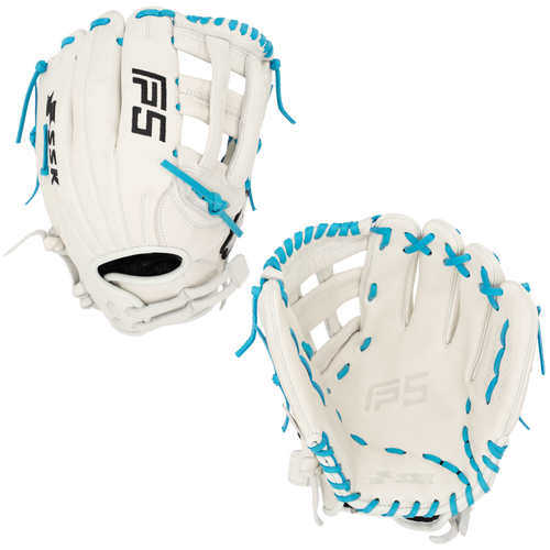 SSK FP5 12.25” Fastpitch Softball Glove FP5-1225WHTEBL3