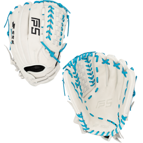 SSK FP5 12.5” Fastpitch Softball Glove FP5-1250WHTEBL11