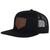 SSK Showcase Collection Leather Flag Patch Baseball Hat - Flatbill Snapback