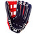 SSK ZSLOW 13.5" Slowpitch Softball Glove ZS-1350NVYREDWHT3