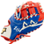SSK Z5 Craftsman 12.5” Baseball First Base Mitt Z5-1250RYLWHTRED9