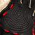 SSK ZSLOW DIMPLE 13” Slowpitch Softball Glove ZSD-1300BLKCMLRED3