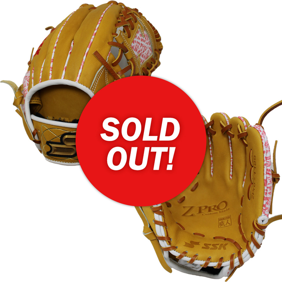 SSK Limited Edition ZPro 11" Infield Baseball Glove ZPLE1100GRYREDRYL2