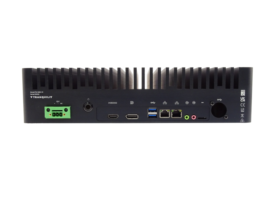 Tranquil IT In vehicle rugged computer with HDMI, display ports Tranquil IT In vehicle rugged computer with HDMI, display ports