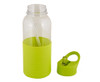 1 Litre Silicone Wave Water Bottle - GSR Model P2714L in Lime Green