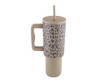 1200ml Leopard Print Travel Mug - GSR - P2718C