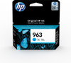 HP # 963 Cyan Original Ink Cartridge - TAR - 3JA23AE-TAR
